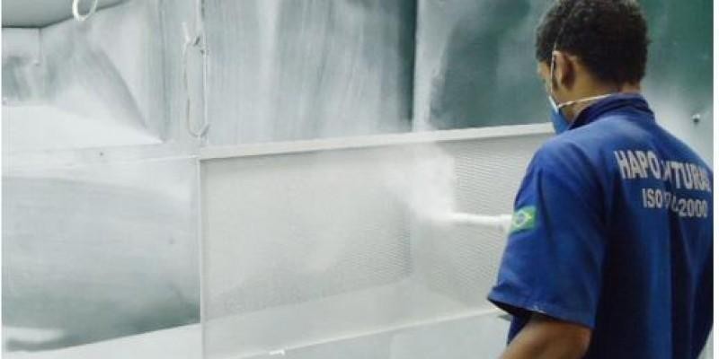 Pintura eletrostática a pó