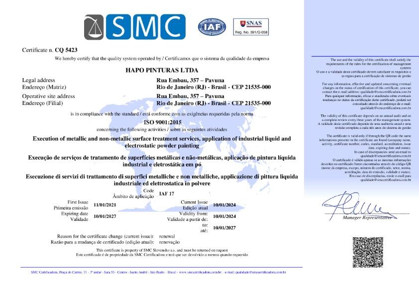 CERTIFICAÇÃO CERTIFICAÇÃO